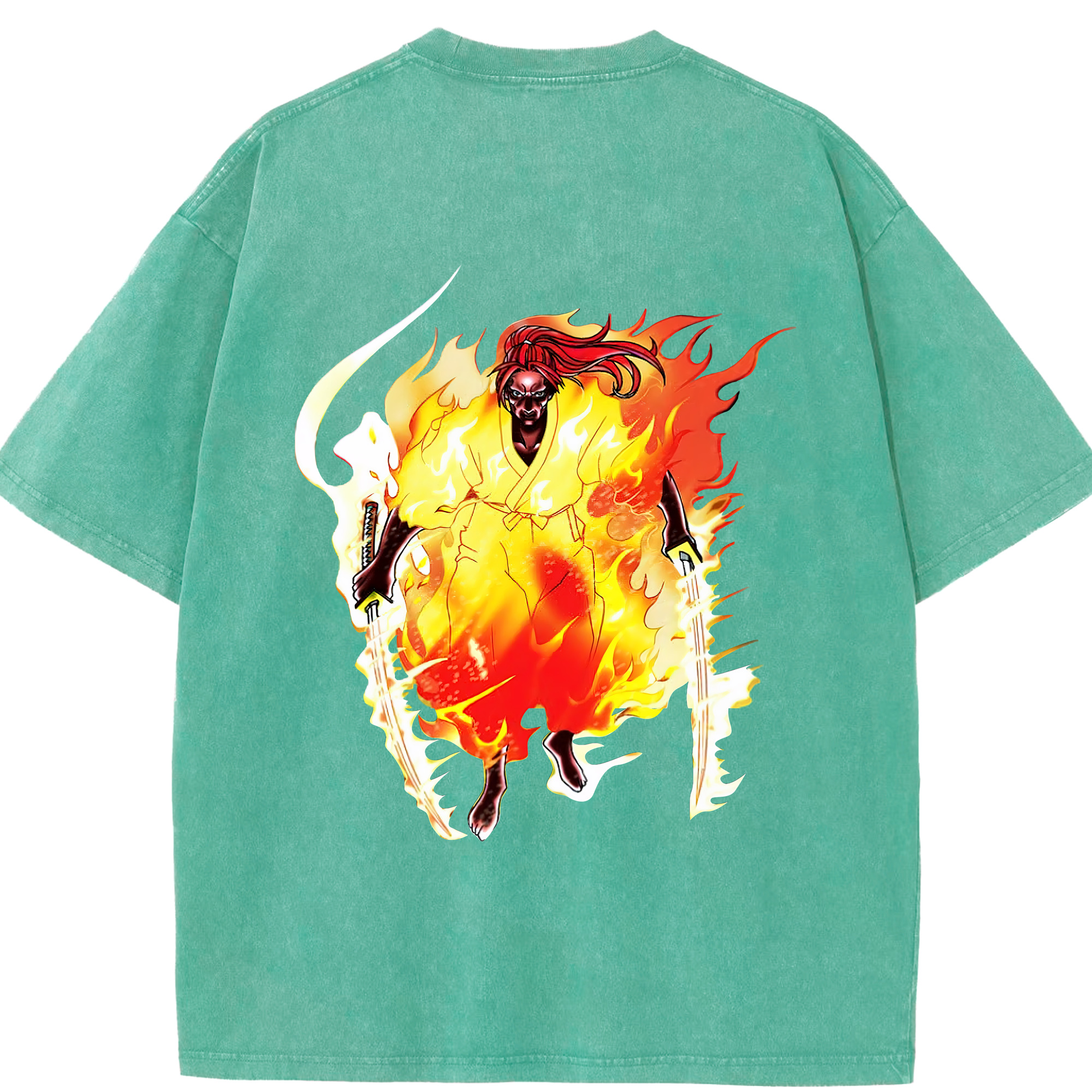 （画像用） 遊☆戯☆王 Yu-Gi-Oh! 綿100% ヴィンテージ風 半袖Tシャツ（背面プリント）